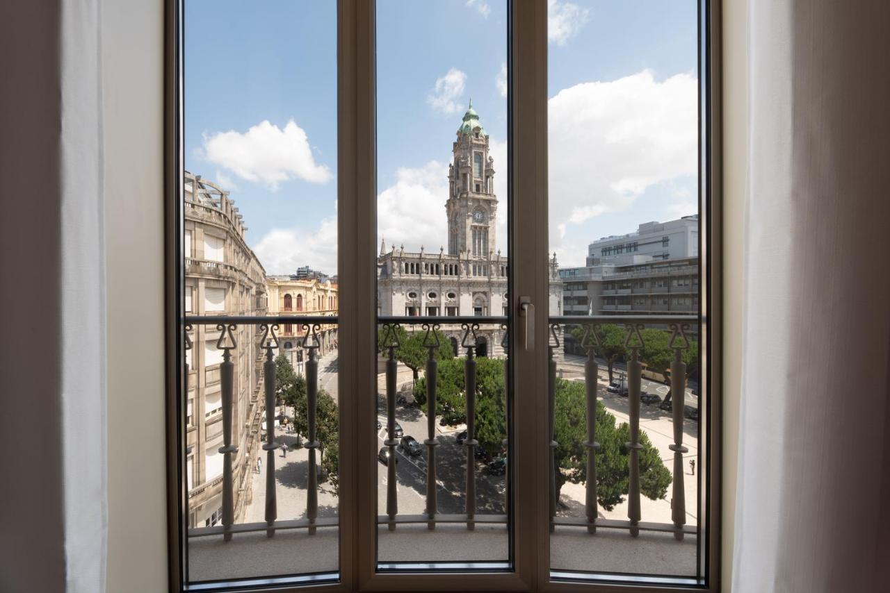 Eurostars Aliados Hotel Porto Luaran gambar View from the hotel